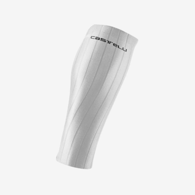 Castelli - Fast Legs Sleeves - Unisex - White - Pantorrillera