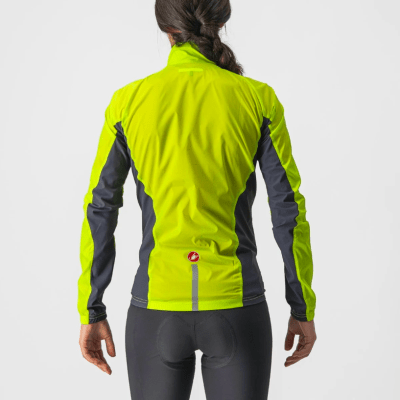 Castelli - Squadra Stretch JKT (Casaca) - Mujer - Electric Lime / Dark Gray
