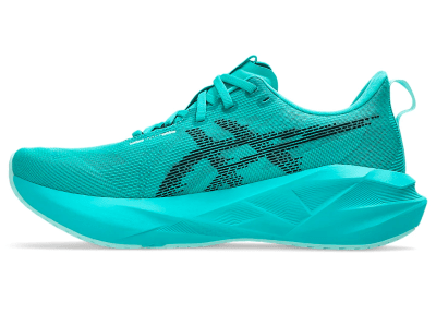 Asics - Novablast 5 - Wave Teal/Black - Hombre - Neutro/Supinacion