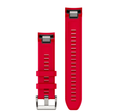 Garmin - Correa de reemplazo para Marq - Quickfit 22 - Rojo Plasma