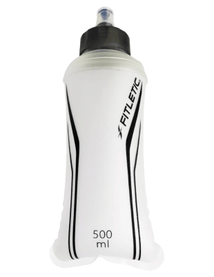 Fitletic - Botella Suave de Hidratacion - Soft Flask Bottle - BLK/CARBON