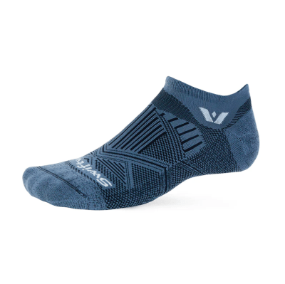 Swiftwick - Aspire No Show (Zero) - Denim Blue - Medias