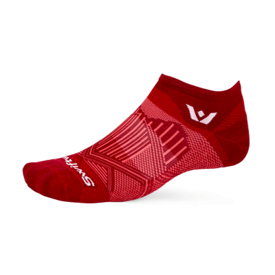 Swiftwick - Aspire No Show (Zero) - Crimson Blosson - Medias