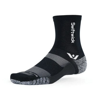 Swiftwick - Flite XT Mid Crew (Five) - SW Black - Medias