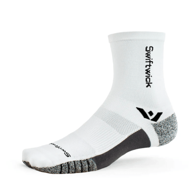 Swiftwick - Flite XT Mid Crew (Five) - SW White - Medias