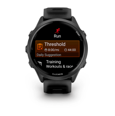 Garmin - Forerunner 570 - 47mm - Negro con correa Negro/Gris