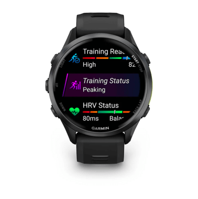 Garmin - Forerunner 970 - Negro con correa Negra/Gris