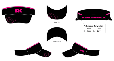 IRC - Boco 360º Visor - Negro/Fucsia