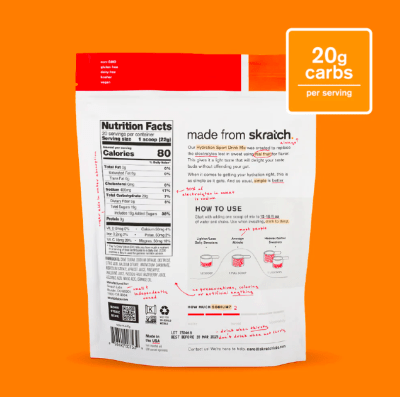 Skratch - Sport Hydration - Fruit Punch - 440g