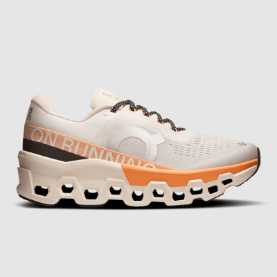 On - Cloudmonster 2 - Ivory | Tangerine - Mujer