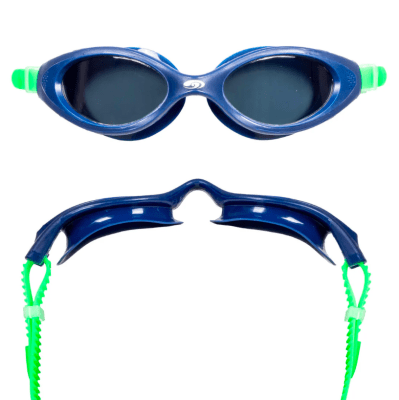 Blueseventy - Lentes para natación Hydra Vision - Marco Azul/Lunas Ahumadas