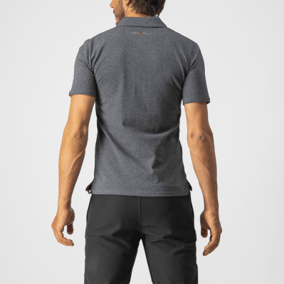Castelli - Race Day Polo - Melange Gray - Hombre