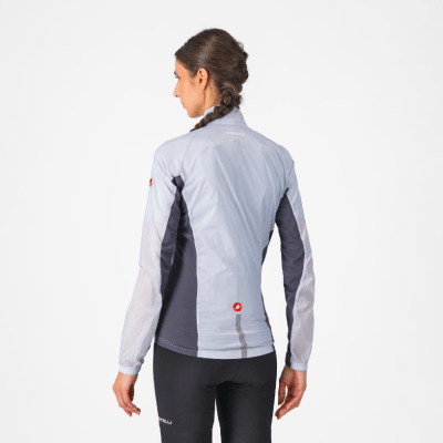 Castelli - Squadra Stretch JKT (Casaca) - Mujer - Silver Gray / Dark Gray