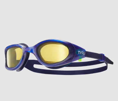 TYR - Lentes para natación - Adulto - Special OPS 3.0 Polarized - Amber/Navy/Navy