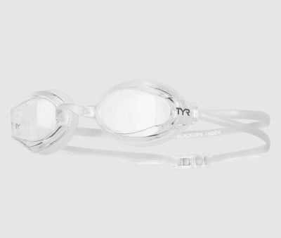 TYR - Lentes para natación - Adulto - Black OPS 140 EV Racing - Clear