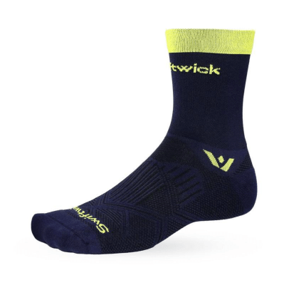 Swiftwick - Aspire Mid-Crew (Five) - Navy Yellow - Medias