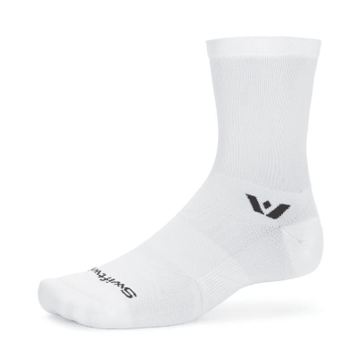 Swiftwick - Aspire Mid-Crew (Five) - White - Medias