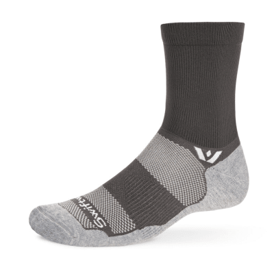 Swiftwick - Maxus Mid-Crew (Five) - Gray - Medias