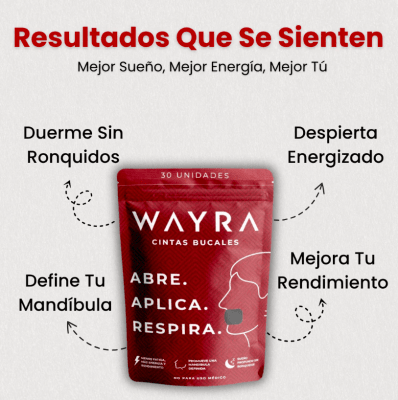 Wayra - Tiras Bucales - Pack de 30 unidades