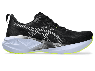 Asics - Novablast 5 - Black/Blue Fade - Hombre - Neutro/Supinacion
