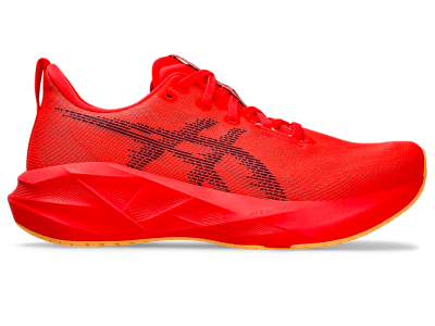 Asics - Novablast 5 - Flash Red/Edo Purple - Hombre - Neutro/Supinacion