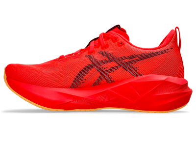Asics - Novablast 5 - Flash Red/Edo Purple - Hombre - Neutro/Supinacion