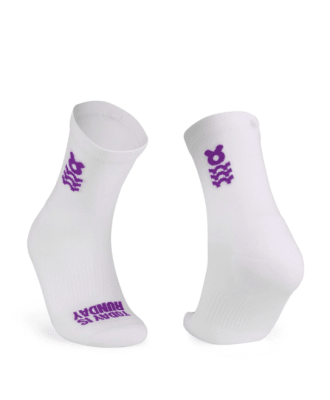 Bunnyhop - Medias BH Today is Runday - Blanco/Purpura
