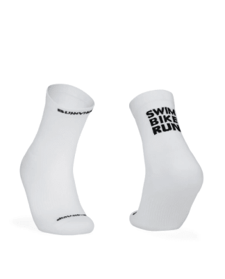 Bunnyhop - Medias BH Swim/Bike/Run - Blanco/Negro