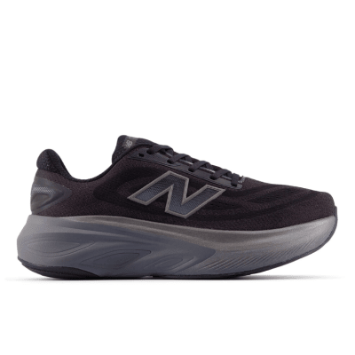 New Balance - Fresh Foam X More V6 - BLACK with CASTLEROCK and BLACK METALLIC - Hombre