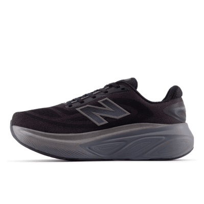 New Balance - Fresh Foam X More V6 - BLACK with CASTLEROCK and BLACK METALLIC - Hombre