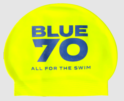 Blueseventy - Gorro de Natación de Látex Delux Blue70