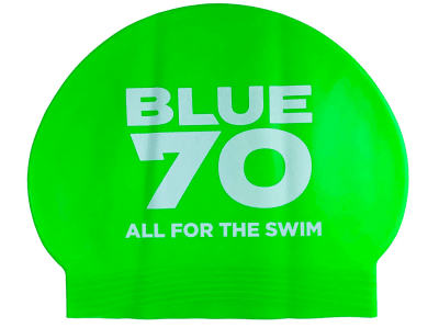 Blueseventy - Gorro de Natación de Látex Delux Blue70