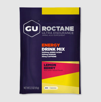 GU - Roctane Energy Drink Mix - Lemon Berry - 35mg cafeína