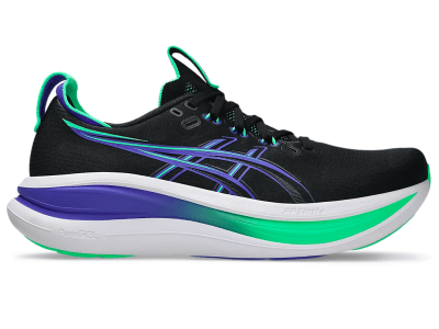 Asics - Gel Nimbus 28 - Black/Cobalt Burst - Neutro/Supinacion - Hombre