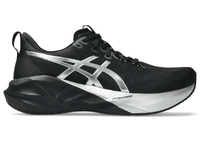 Asics - Novablast 5 - Platinum/Black - Hombre - Neutro/Supinacion