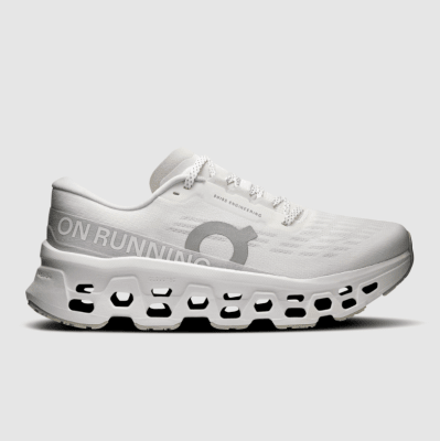 On - Cloudmonster 3 - White | Wolf - Mujer