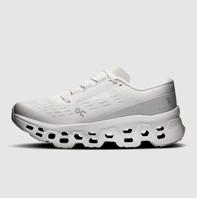 On - Cloudmonster 3 - White | Wolf - Mujer