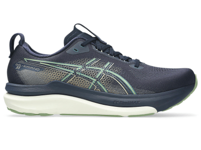 Asics - Gel Kayano 33 - Midnight/Khaki Green - Pronacion - Hombre