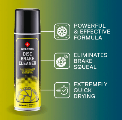 Weldtite - Disc Brake Cleaner - Limpiador de Discos de Freno