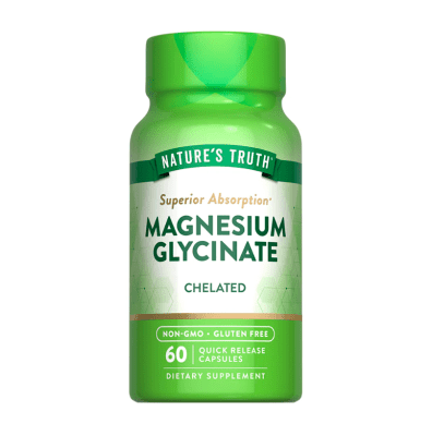 Nature´s Truth - Magnesium Glycinate - Gluten Free - 60 cápsulas
