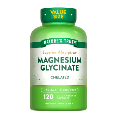 Nature´s Truth - Magnesium Glycinate - Gluten Free Contenido 120 Capsulas
