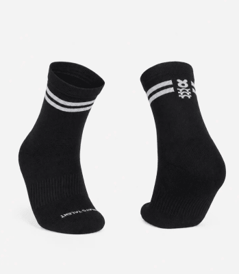 Bunnyhop - Medias BH Rayas - Negro