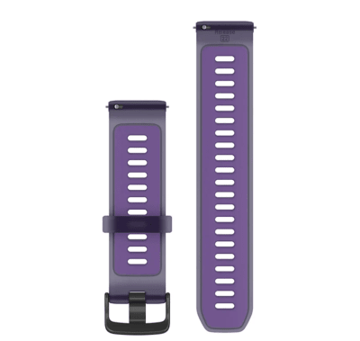 Garmin - Correa de Reemplazo Quick Release 22 - Translucent Imperial Purple/Indigo