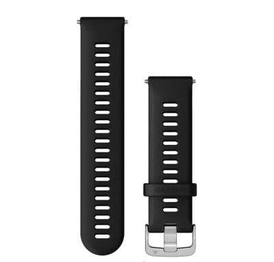 Garmin - Correa de Reemplazo Quick Release 22 - Black Silicone