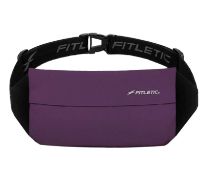 Cinturón porta objetos - Fitletic - Zipless - Dark Purple