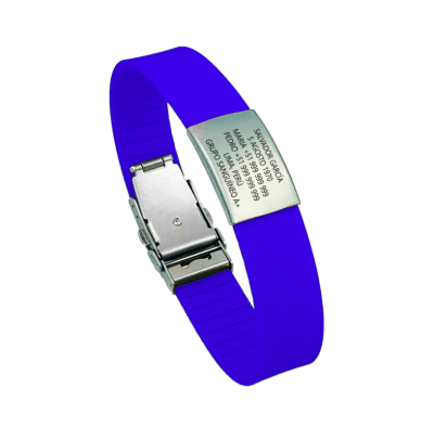 Pulsera de identificación IDOO Elite Sport - Azul