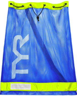 TYR - Bolsa para Equipamiento de natación - Royal Blue/Yellow