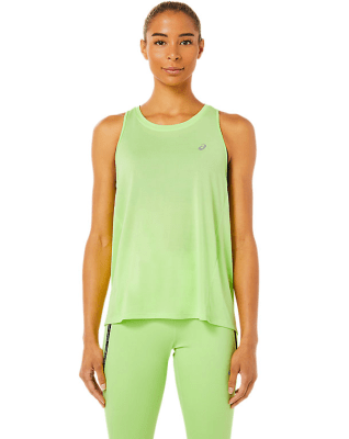 Asics - Race Tank - Lime Green - Mujer