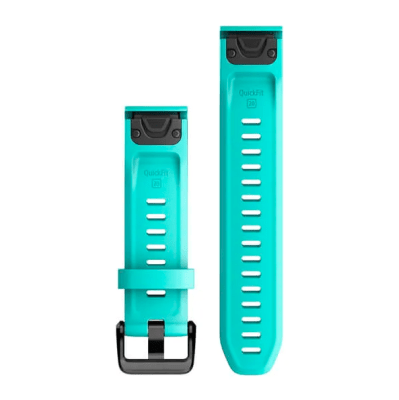 Garmin - Quickfit 20 - Correa de Reemplazo - Aqua Silicone