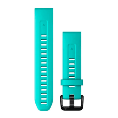 Garmin - Quickfit 20 - Correa de Reemplazo - Aqua Silicone